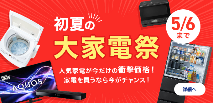 初夏の大家電祭