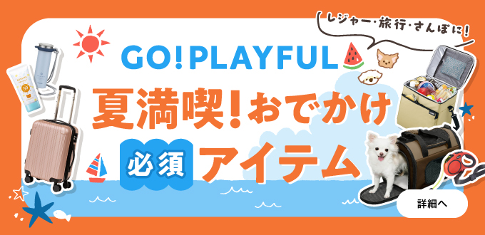 夏満喫！お出かけ必須アイテム