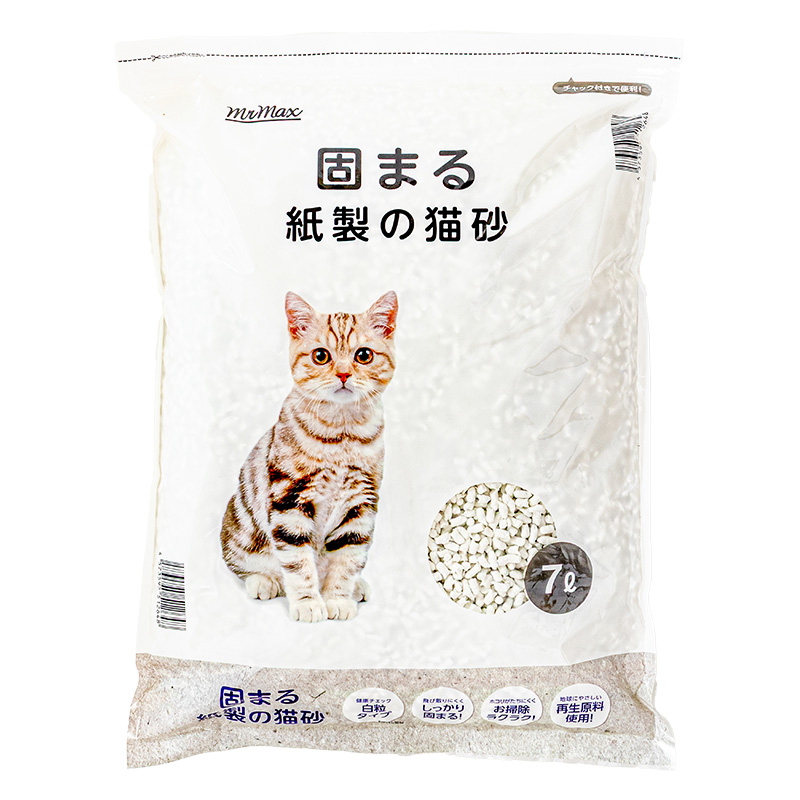 紙製猫砂　　　　　　