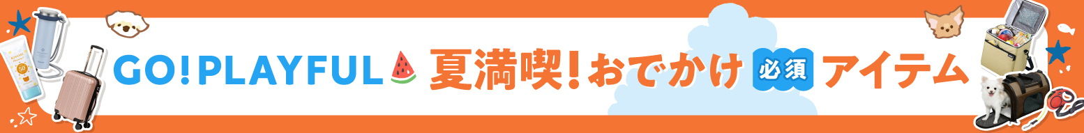 夏満喫！おでかけ必須アイテム