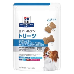ヒルズプリスクリプション・ダイエット 犬用 低アレルゲン トリーツ 180g