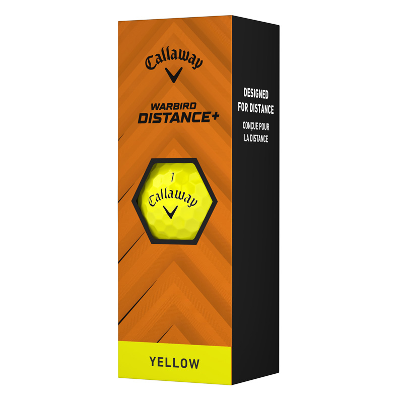 WARBIRD DISTANCE+ボール 12P イエロー