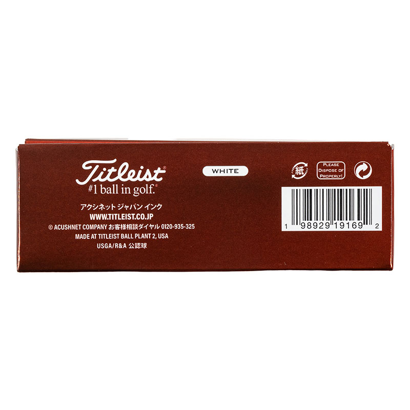 TRUFEEL ゴルフボール タイトリスト ホワイト 1ダース (12球入)
