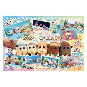 卓上 PUI PUI モルカー 2024年カレンダー