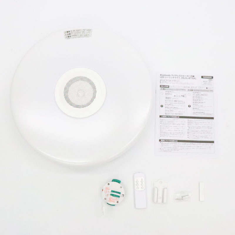 ●Bluetoothワイヤレススピーカー内蔵LEDシーリングライト10畳用 4562350997523×1