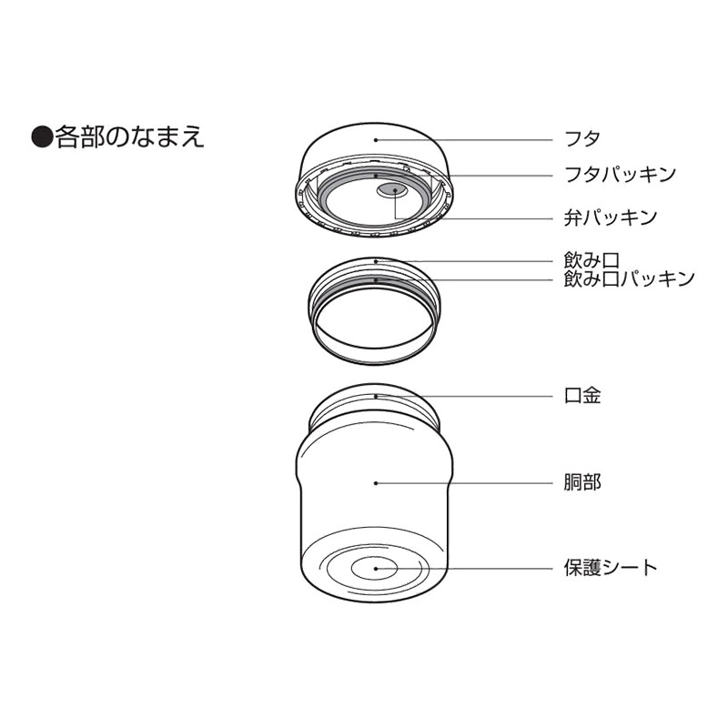 ●温・冷両用 スープポット 300ml アイボリー 4570142906431×1
