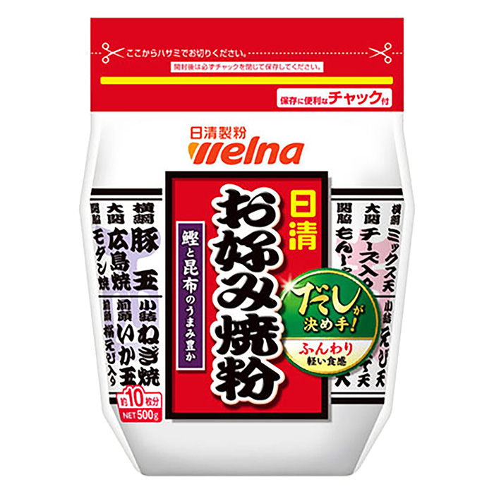 ●お好み焼粉 500g 4902110369106×1