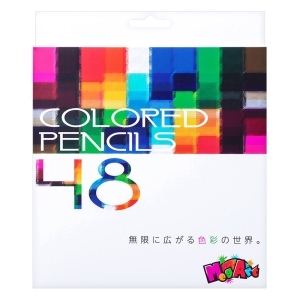 ●MegArt COLORED PENCILS 色鉛筆 48色 4560482658671×1