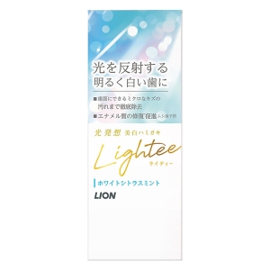 ●Lighteeハミガキ ホワイトシトラスミント 53g 4903301318972×1