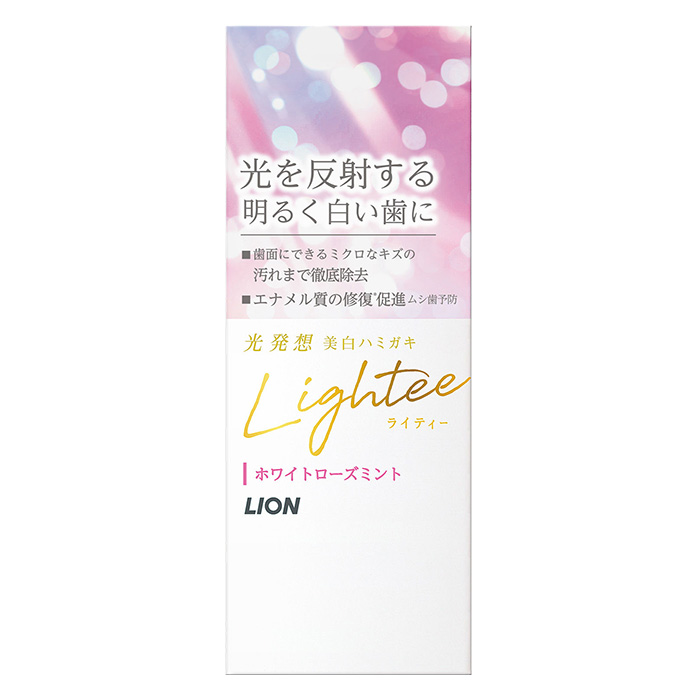 ●Lightee ハミガキ ホワイトローズミント 53g 4903301318989×1