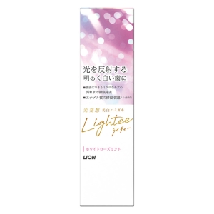 ●Lightee ハミガキ ホワイトローズミント 100g 4903301318965×1