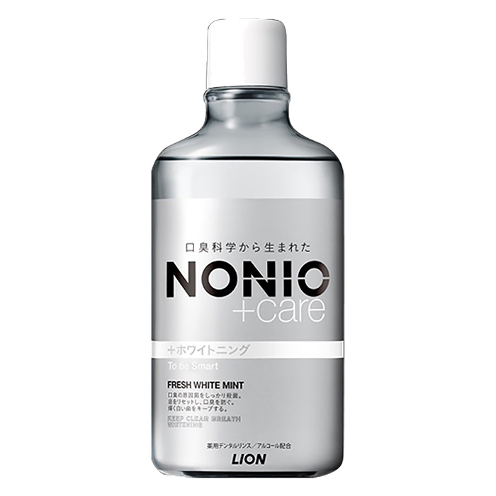 ●口腔ケア NONIOプラスホワイトニングデンタルリンス 600ml フレッシュホワイトミント【医薬部外品】 4903301309697×1