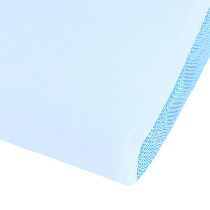 ●ひんやり接触冷感 ジェル付きまくら 50×30×10cm ブルー 4908092463016×1