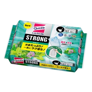●トイレクイックル ストロング エクストラハーブの香り つめかえ用 16枚 4901301417671×1