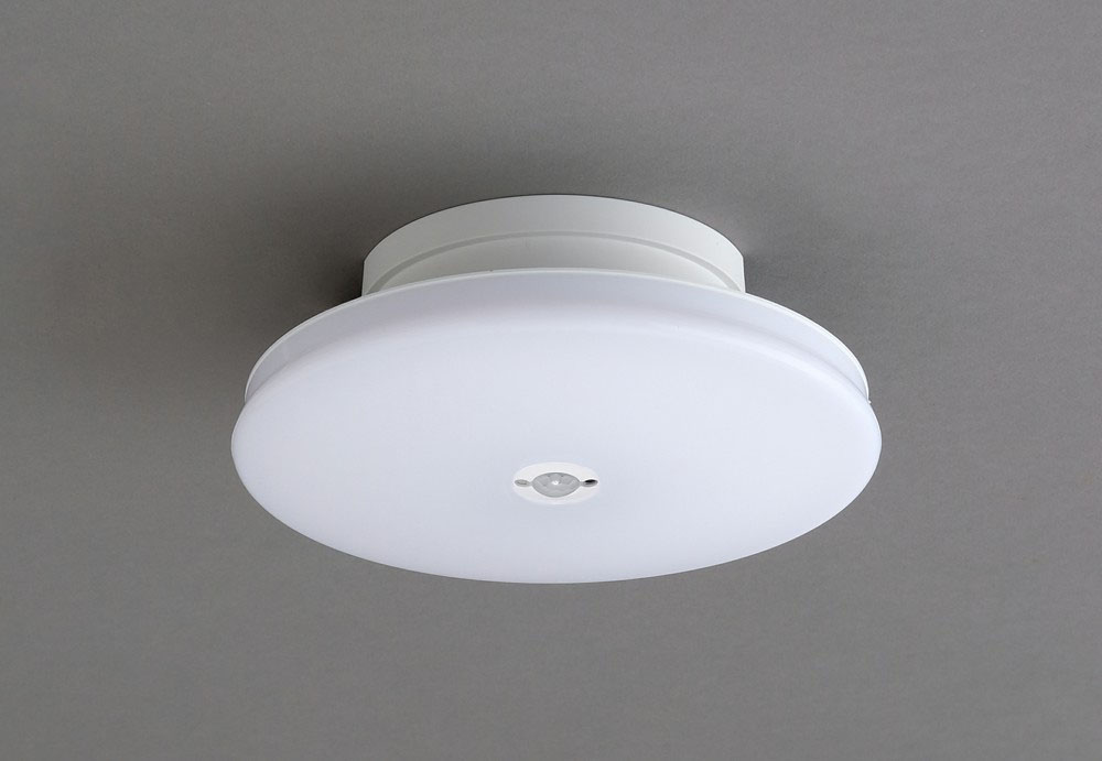 ●LED小型シーリング 薄形1200lm 昼光色 人感センサー SCL12DMS-UU 4967576384353×1