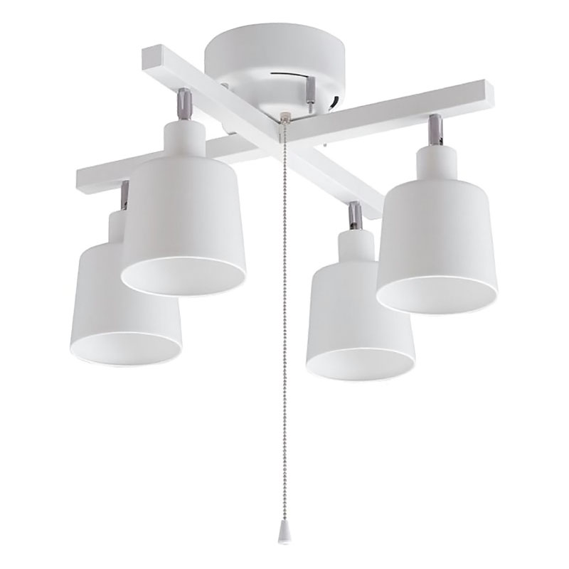 ●4灯シーリングライト クロス形 ホワイト CE4LA-20C-W 4967576502900×1