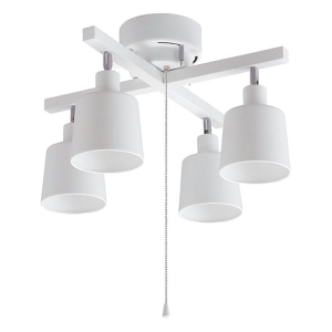 ●4灯シーリングライト クロス形 ホワイト CE4LA-20C-W 4967576502900×1