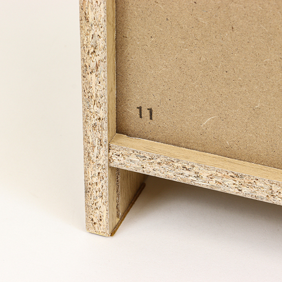 ●ウッドペールストッカー 縦型 HWPS-300H ナチュラル|ブラック 4967576732208×1