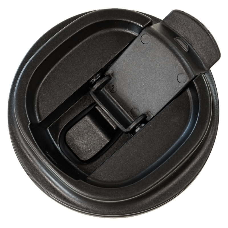 ●倒れてもこぼれにくい蓋つきタンブラー 保温｜保冷対応 360ml ブラック 4570142959000×1