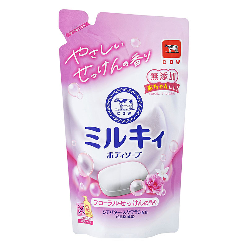 ●ミルキィボディソープ フローラルせっけんの香り 詰替用 360ml 4901525011679×1