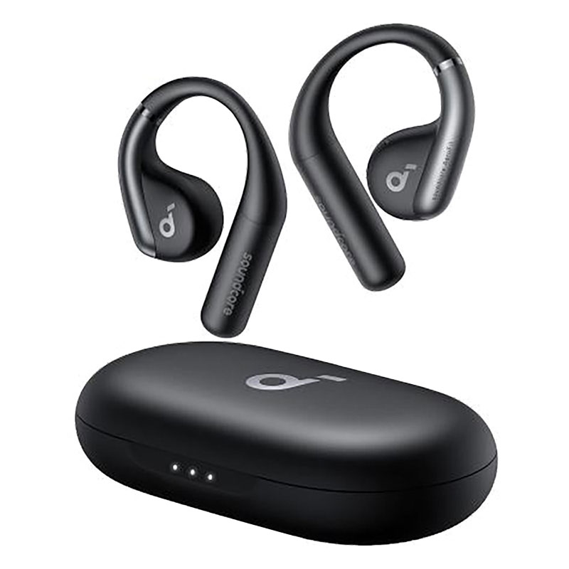 ●Soundcore AeroFit  オープンイヤー型ワイヤレスイヤホン A3872N11 ブラック 4571411214189×1