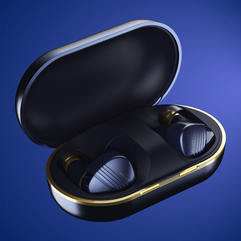 ●完全ワイヤレスイヤホン TE-W1-NV ドーンネイビー 4571597062062×1