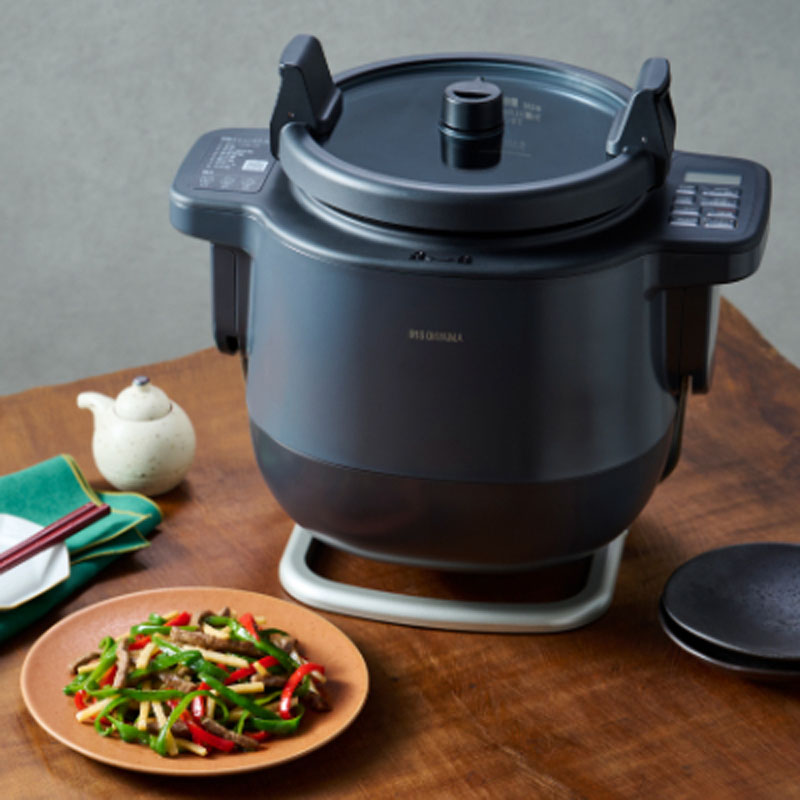 ●自動かくはん式調理機 CHEF DRUM  DAC-IA2-h 4967576565370×1 グレー