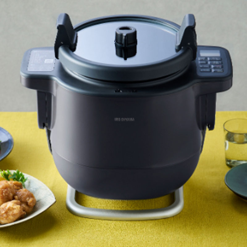 ●自動かくはん式調理機 CHEF DRUM  DAC-IA2-h 4967576565370×1 グレー