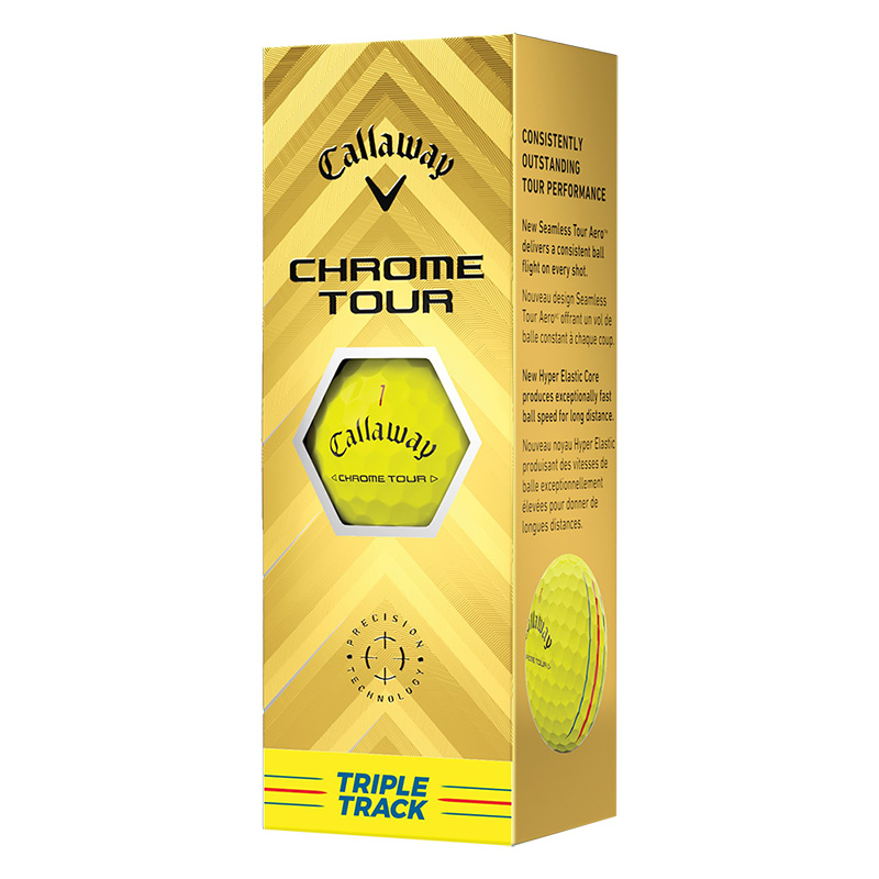 ●クロムツアー 12球 トリプルトラックイエロー 0197193106777×1