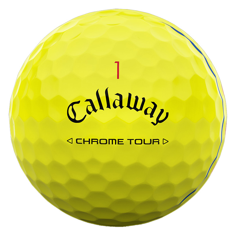 ●クロムツアー 12球 トリプルトラックイエロー 0197193106777×1