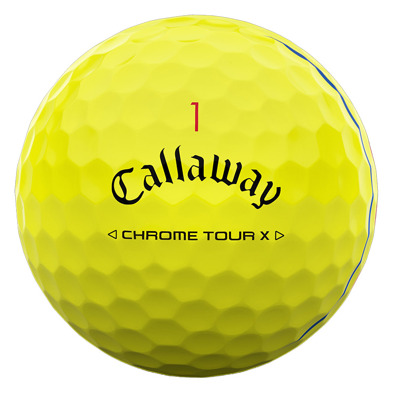 ●クロムツアーX 12球 トリプルトラックイエロー 0197193108344×1