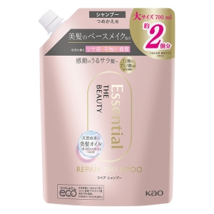 ●エッセンシャル ザビューティ リペアシャンプー フローラルリュクスの香り700ml つめかえ用大 4901301427205×1