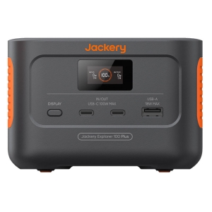 ●ポータブル電源 Explorer 100 Plus JE-100A グレー|オレンジ