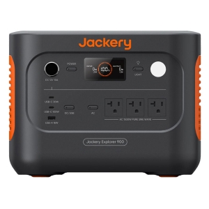 ●ポータブル電源 900 JE-900A グレー|オレンジ