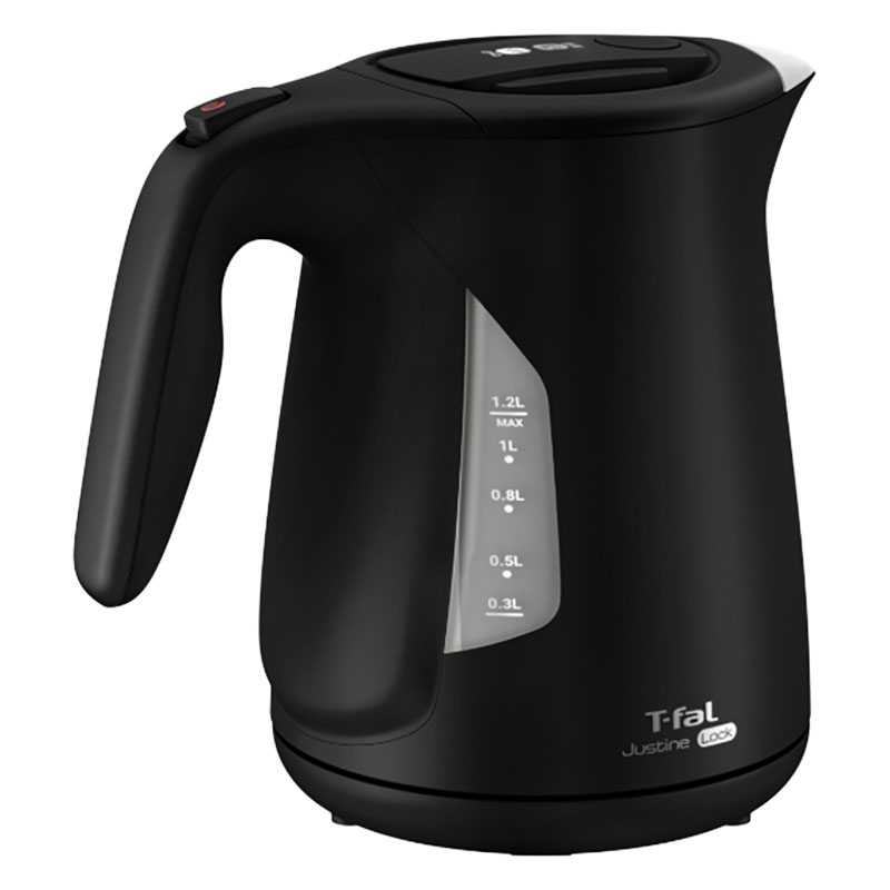 ジャスティン ロック 1.2L 電気ケトル ブラック KO5908JP