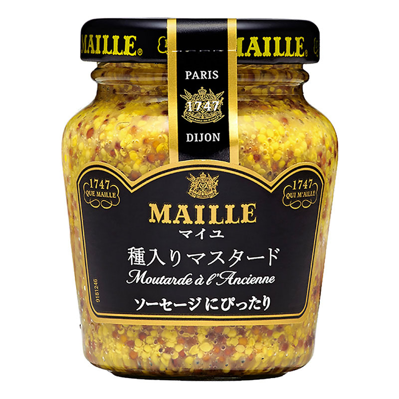 エスビー食品 S＆B MAILLE 種入りマスタード 103g