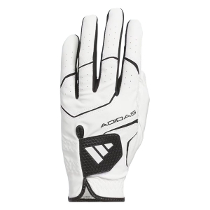 ノンスリップグローブ シングル 全天候型 左手用 ホワイト×ブラック TC855
