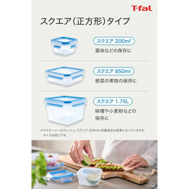 マスターシールフレッシュ MW スクエア 850ml N10140