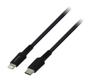 USB Type-C to Lightningケーブル 強靭 1m ブラック GH-ALTCTA100-BK