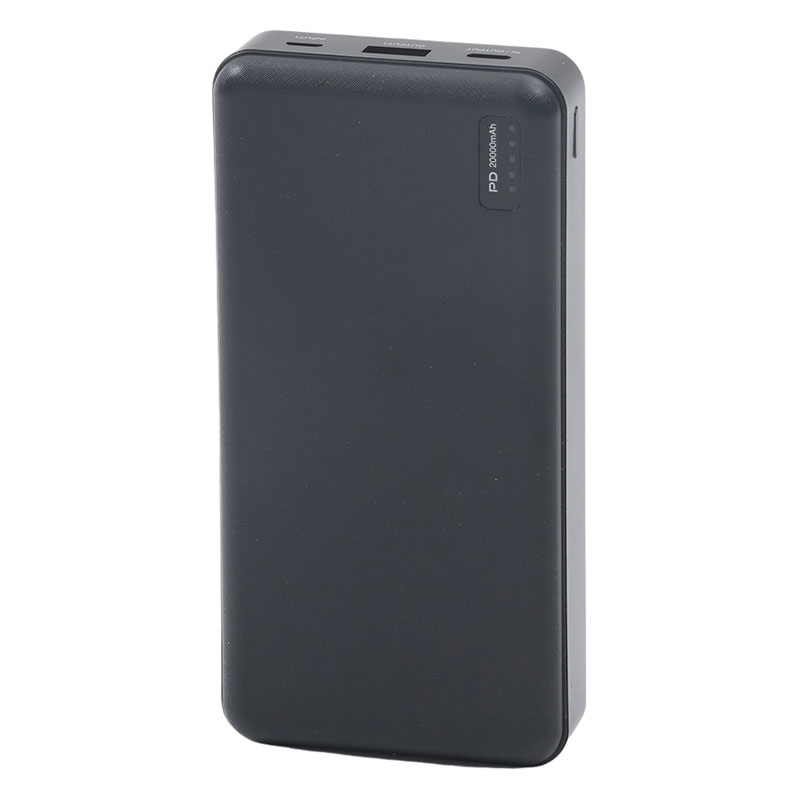 モバイルバッテリー充電器 20000mA ブラック GH-BTPX200-BK