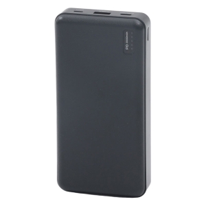 モバイルバッテリー充電器 20000mA ブラック GH-BTPX200-BK