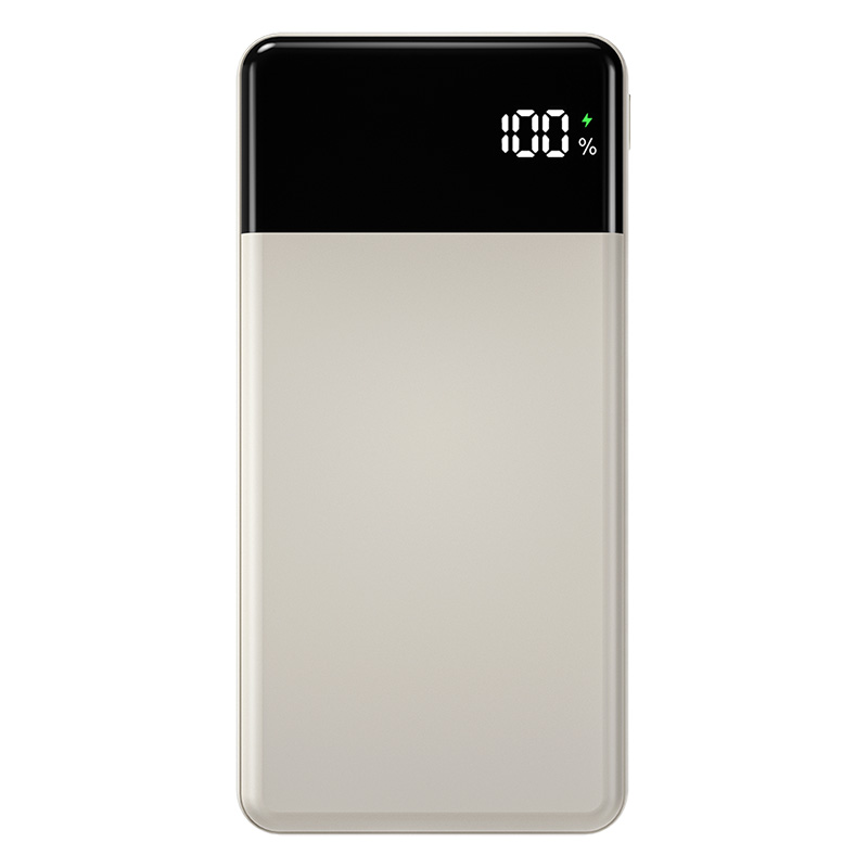 リン酸 モバイル充電器 GH-LFMBPAG100-BE PD20対応 10000mA ベージュ
