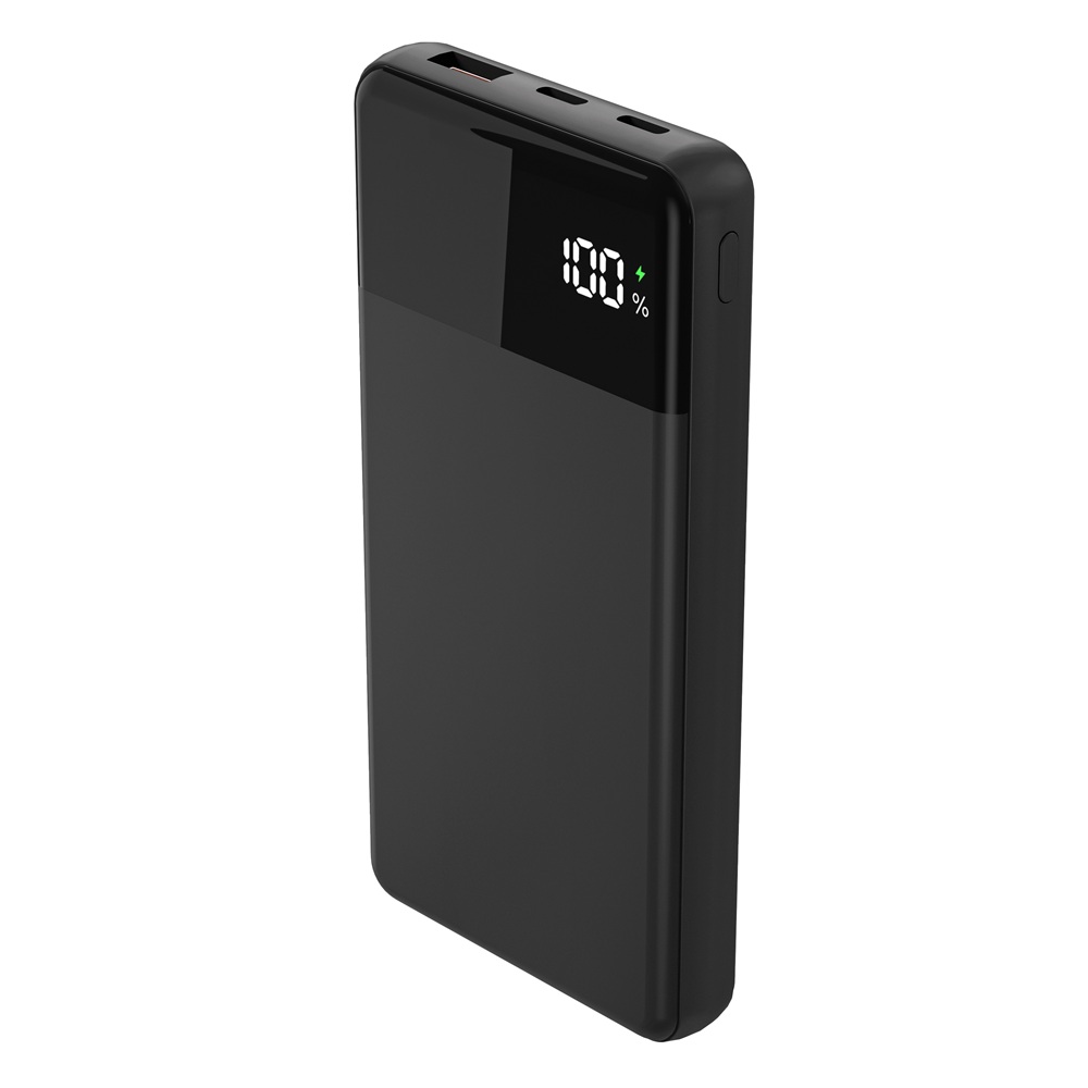 リン酸 モバイル充電器 GH-LFMBPAG100-BK PD20対応 10000mA ブラック