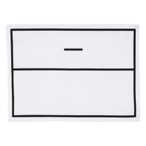 【お取り寄せ商品】体操服ゼッケン 縫い付け 12.5×17cm