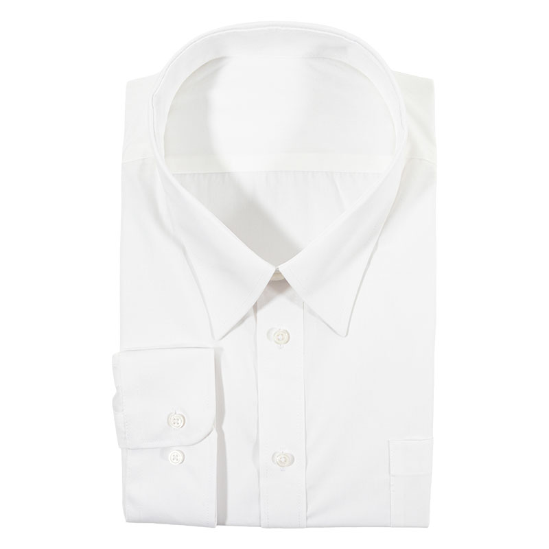 長袖 形態安定ビジネスシャツ 4L 白 首周り48cm 裄丈