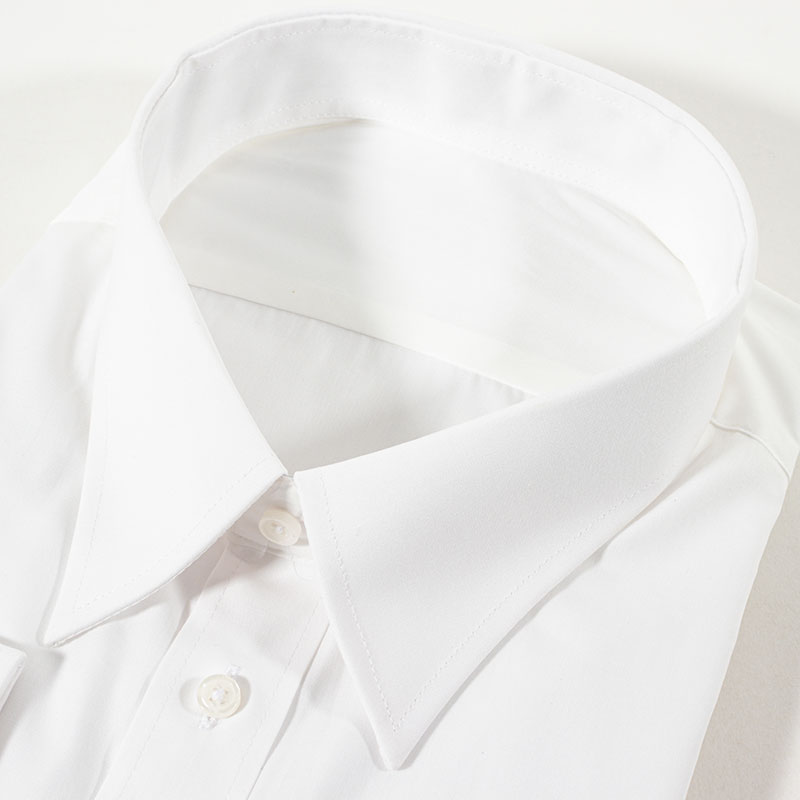 長袖 形態安定ビジネスシャツ 4L 白 首周り48cm 裄丈
