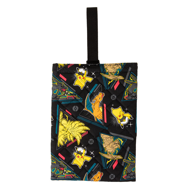キルトシューズバッグ ポケモン ブラック QPKG-1780