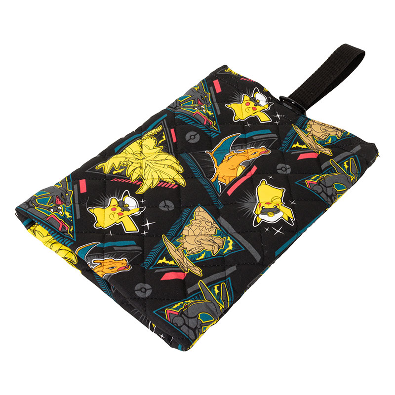 キルトシューズバッグ ポケモン ブラック QPKG-1780