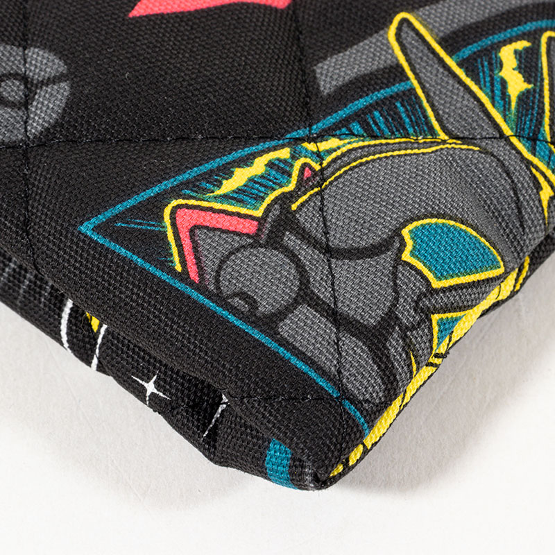 キルトシューズバッグ ポケモン ブラック QPKG-1780