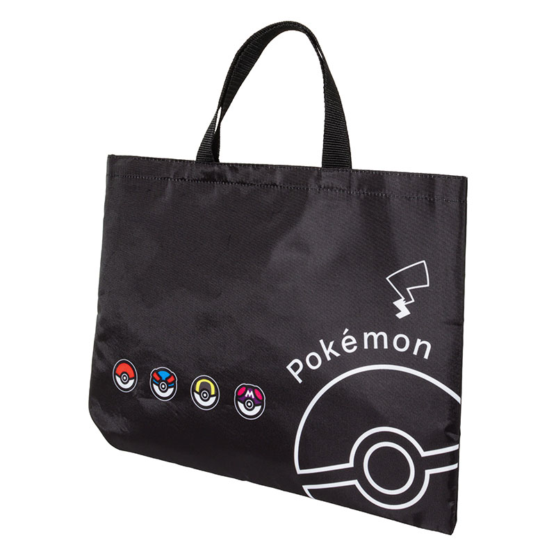 シンプルレッスンバッグ ポケモン ブラック LPK7-2381